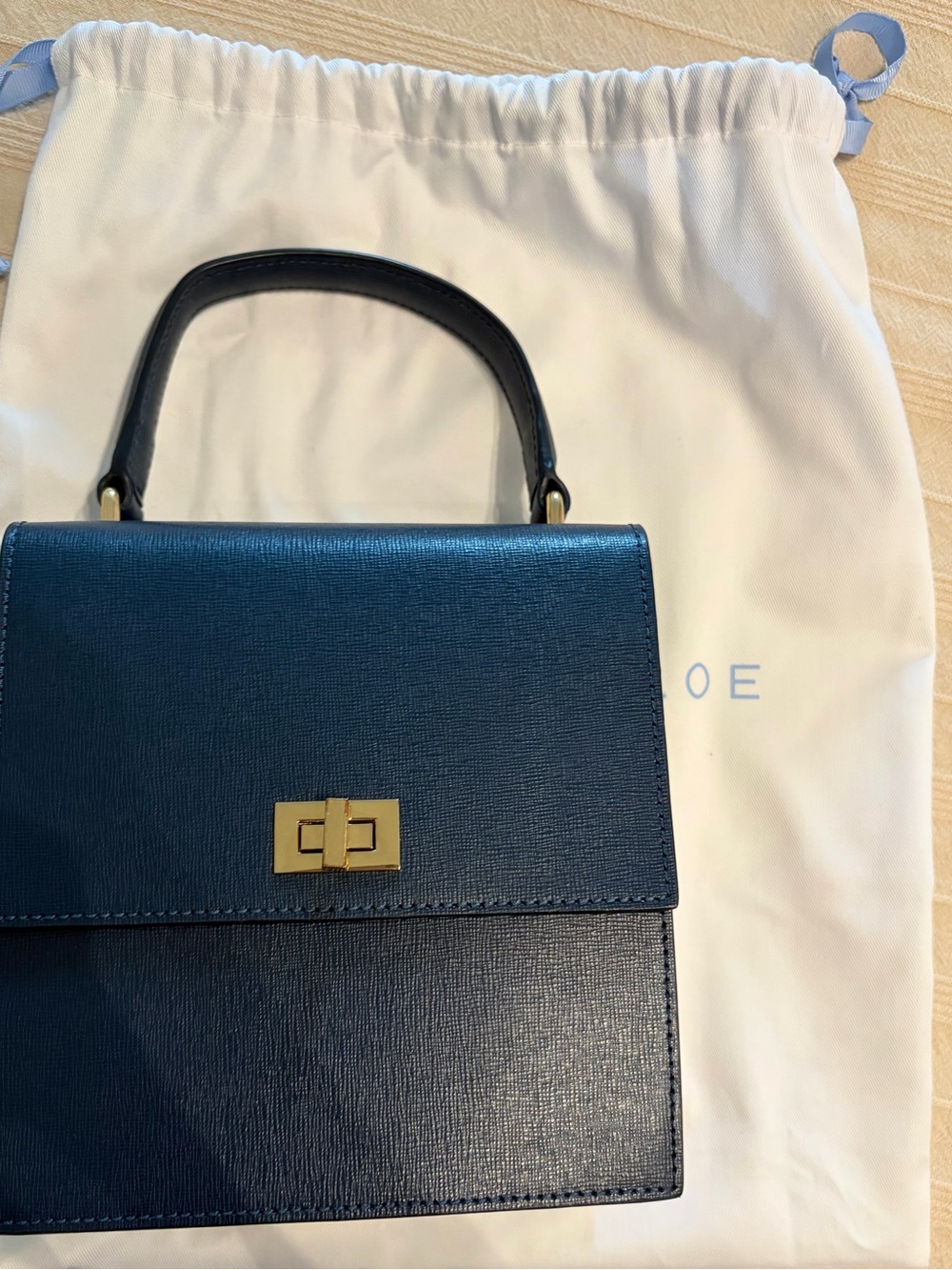 Neely & Chloe Navy Lady Bag